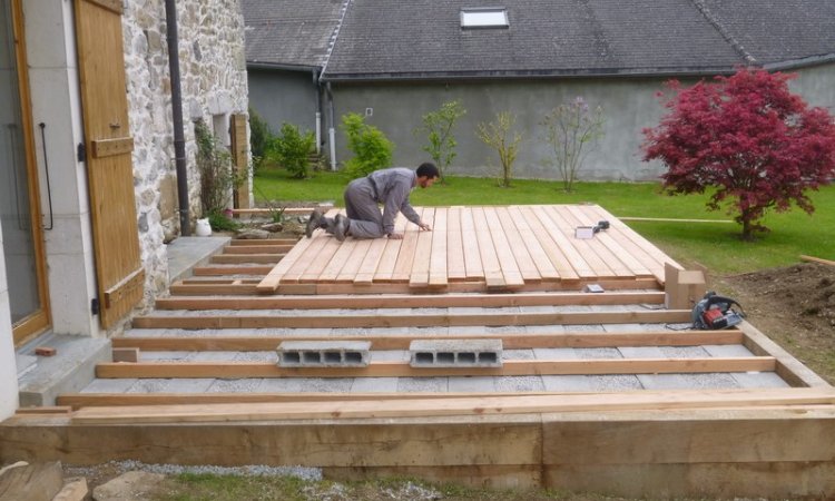 Création terrasse en bois Annecy